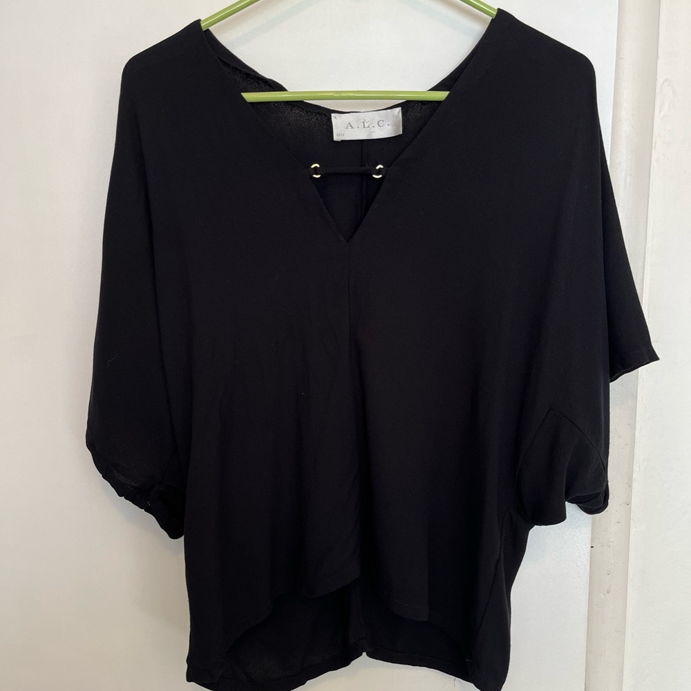 A.L.C. Short sleeve kimono blouse